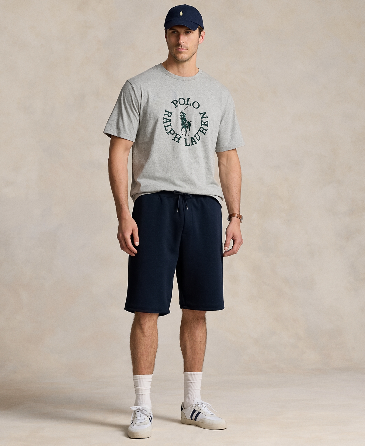 Polo Ralph Lauren Men's Big & Tall Big Pony Logo Jersey T-Shirt