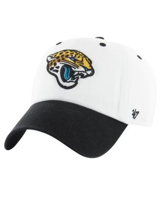 '47 Brand Men's White/Black Jacksonville Jaguars Double Header Diamond ...