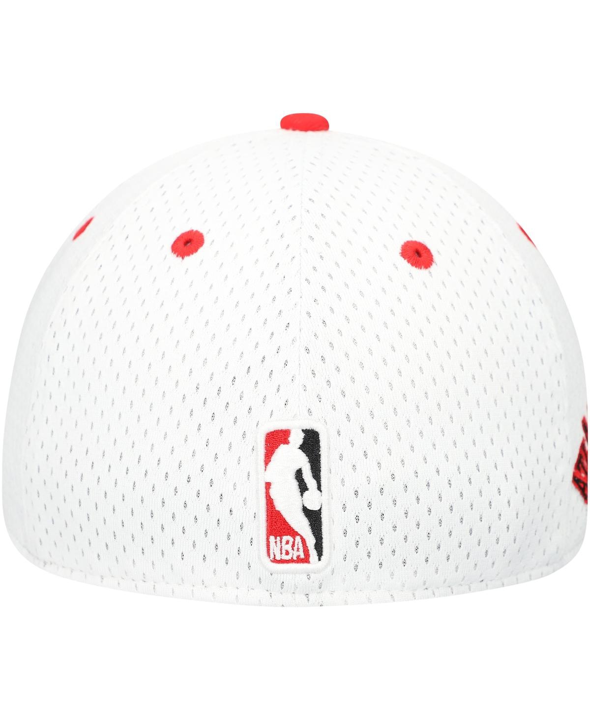 New Era Men'sRed Atlanta Hawks Throwback 2Tone 59FIFTY Fitted Hat - White, Red