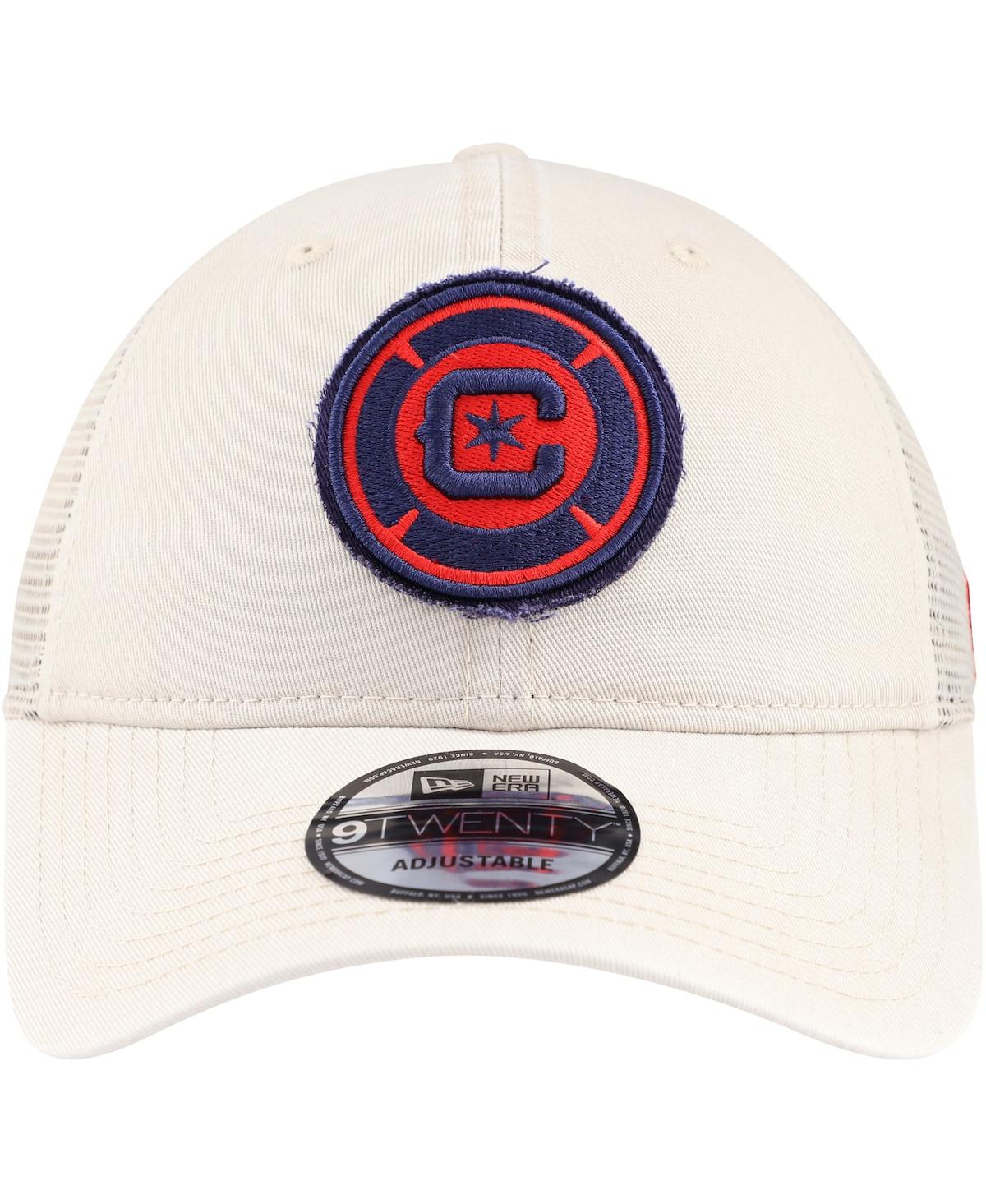 New Era Men'sChicago Fire Game Day 9TWENTY Adjustable Trucker Hat - Tan
