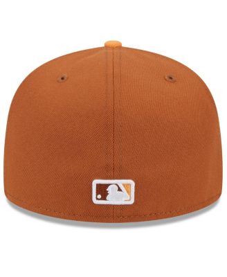 Men's Brown/Orange San Francisco Giants Spring Color Basic Two-Tone 59FIFTY Fitted Hat