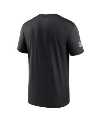 Men's Black Las Vegas Raiders Sideline Legend Performance T-Shirt
