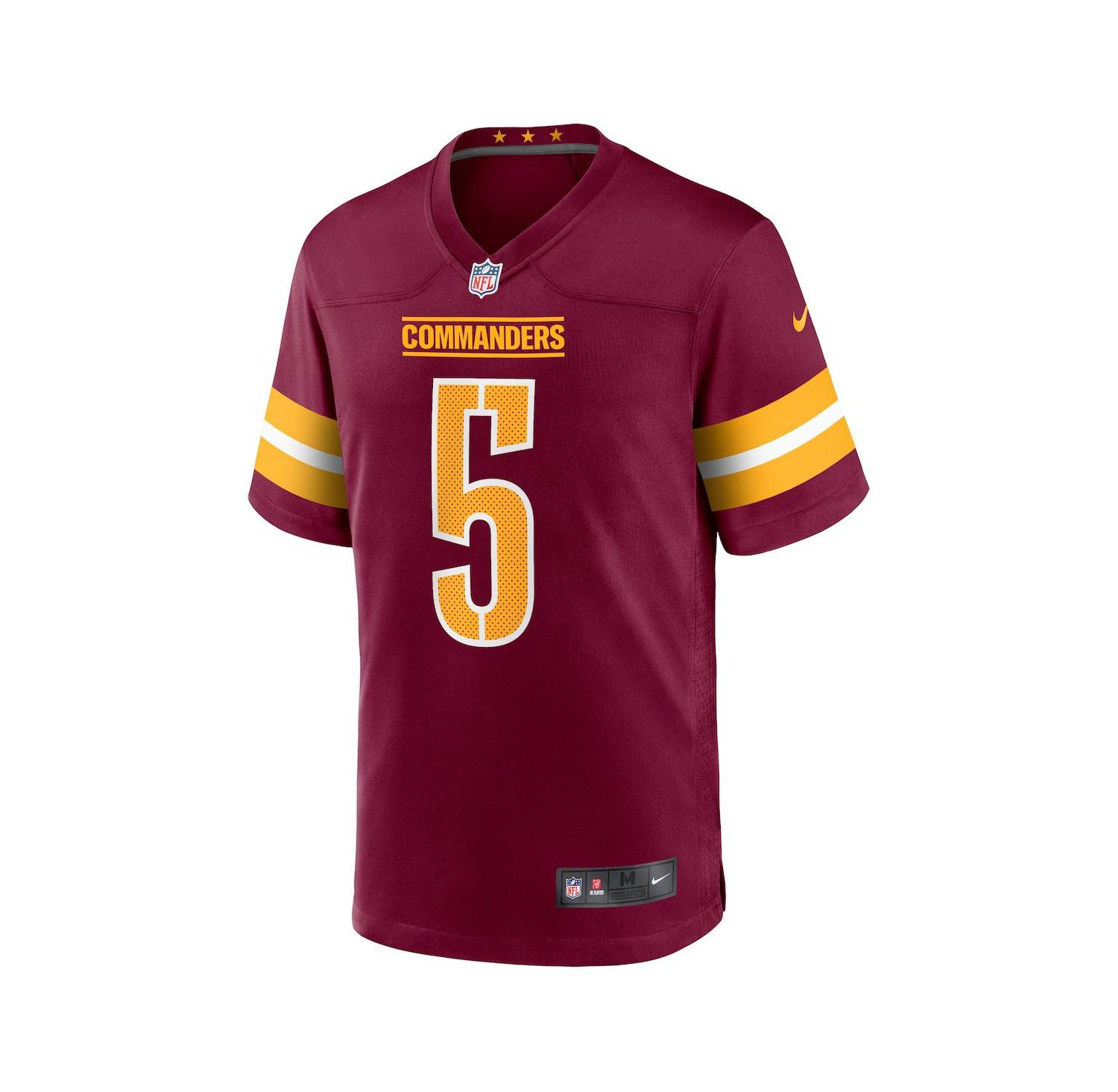 Men's Jayden Daniels Washington Commanders 2024 NFL Draft First Round Pick Player Game Jersey