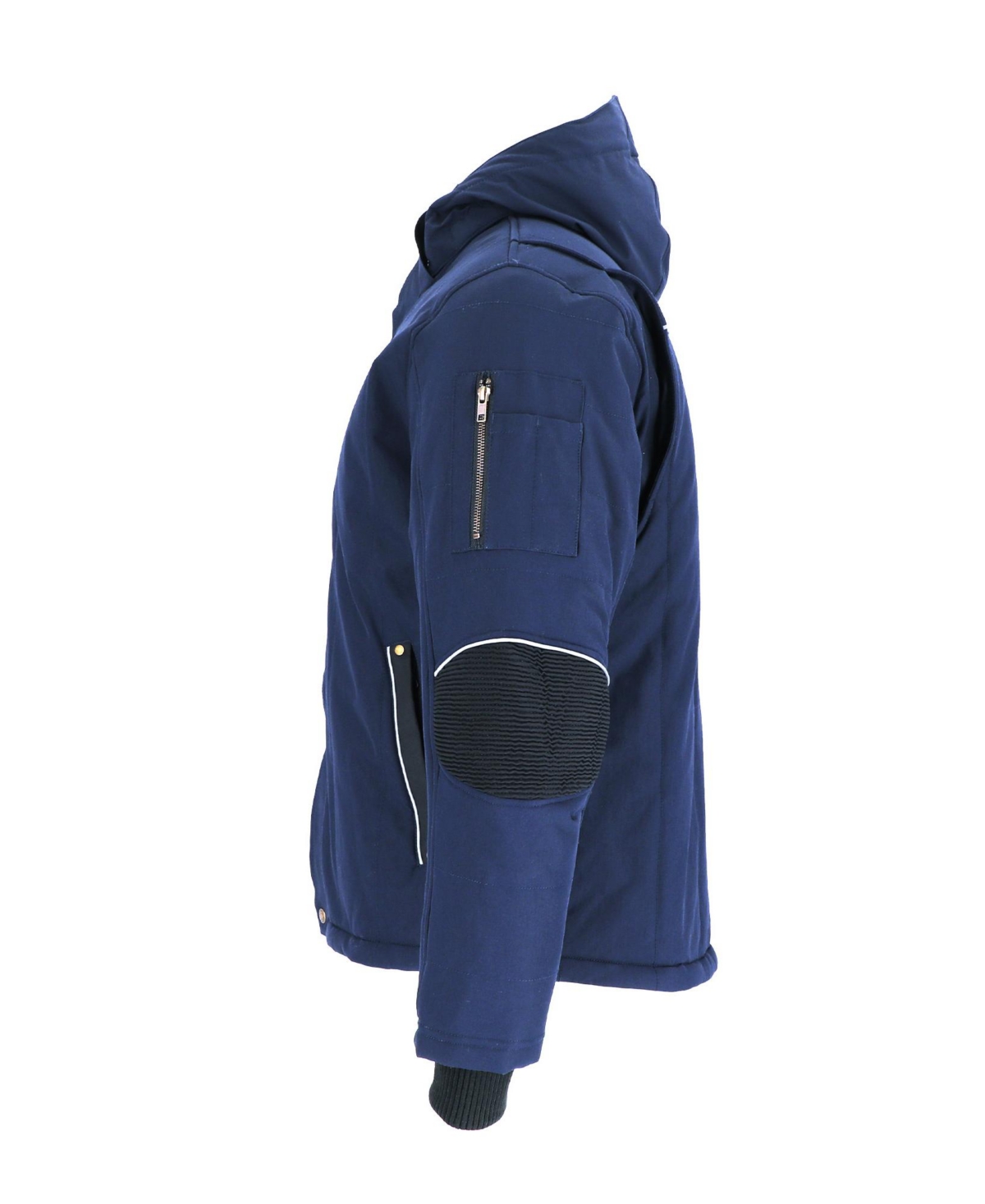 RefrigiWear Big & Tall 54 Gold Hooded Utility Winter Jacket