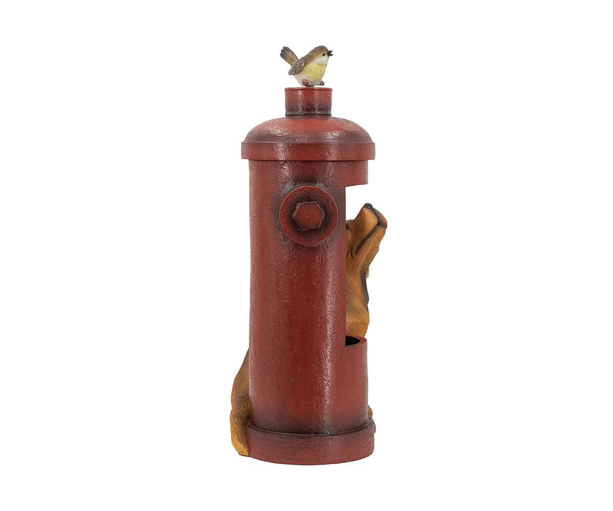 Streamdale Furniture Captivating Fire Hydrant Fountain Whimsy and Tranquility for Your Outdoor Oasis
