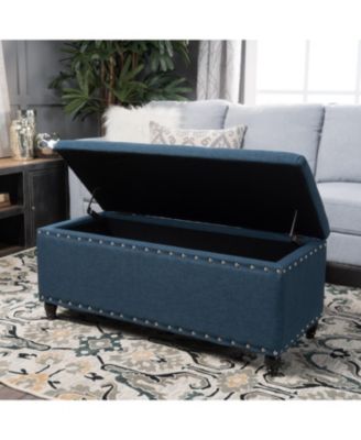 Streamdale Stylish Storage Ottoman with Ample Space and Birch Legs