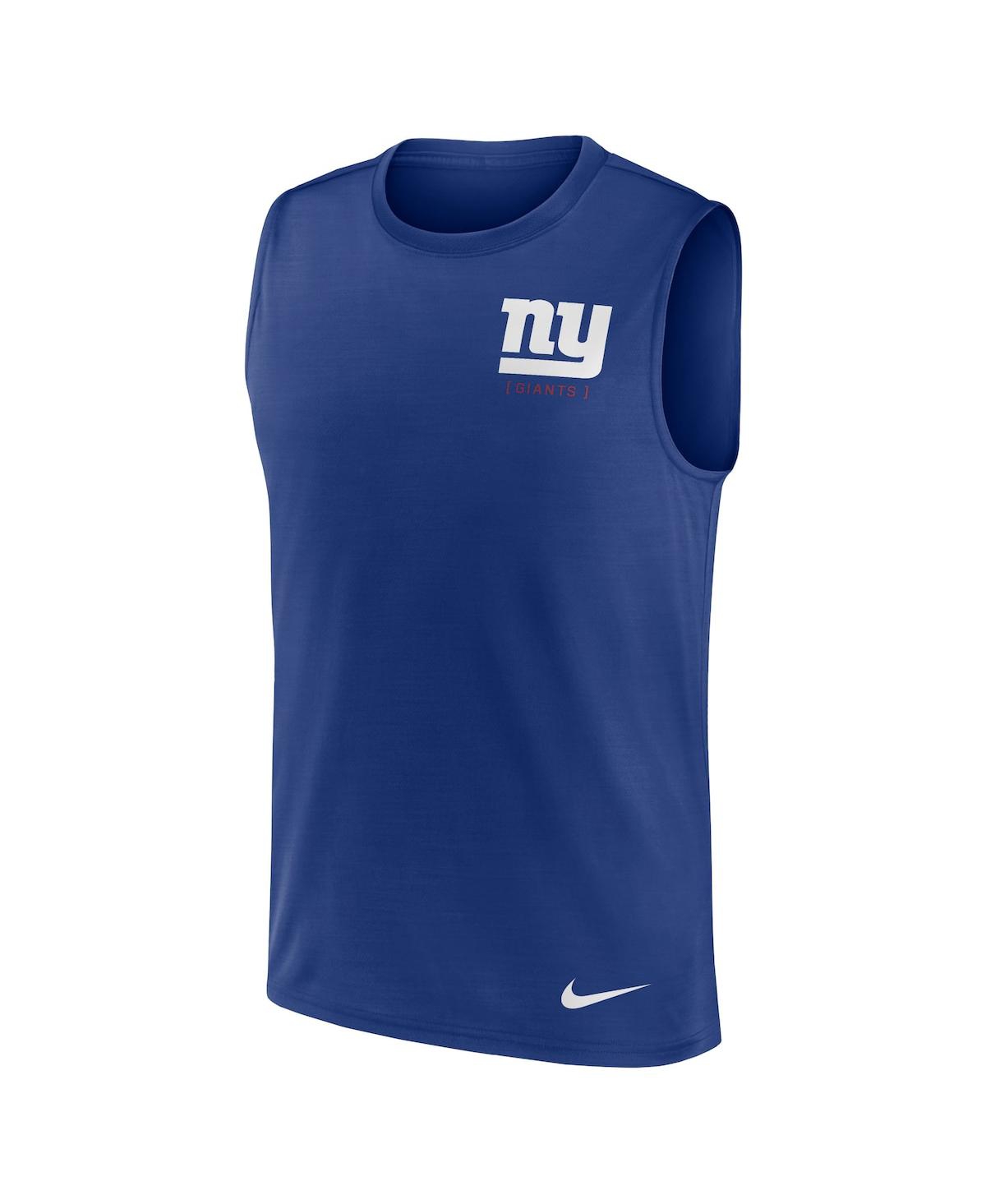 Nike Men'sNew York Giants Muscle Tank Top - Royal