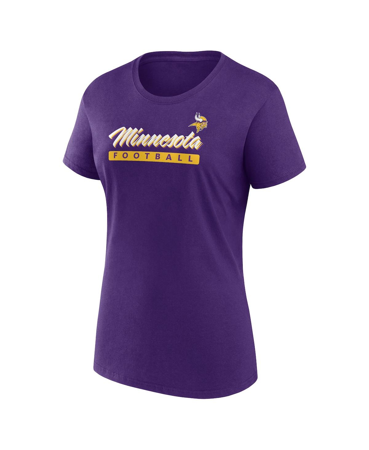 Fanatics Women's Minnesota Vikings Risk Combo Pack T-Shirt - White