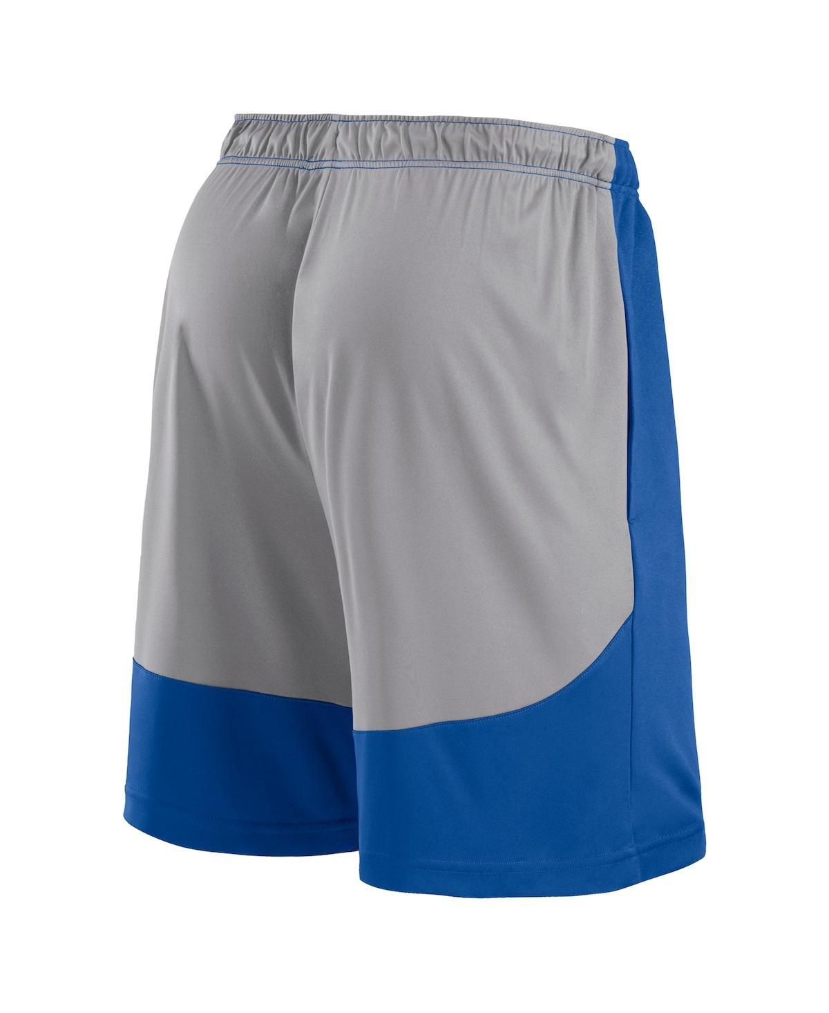 Fanatics Men'sGray New York Mets Go Hard Shorts - Royal, Gray