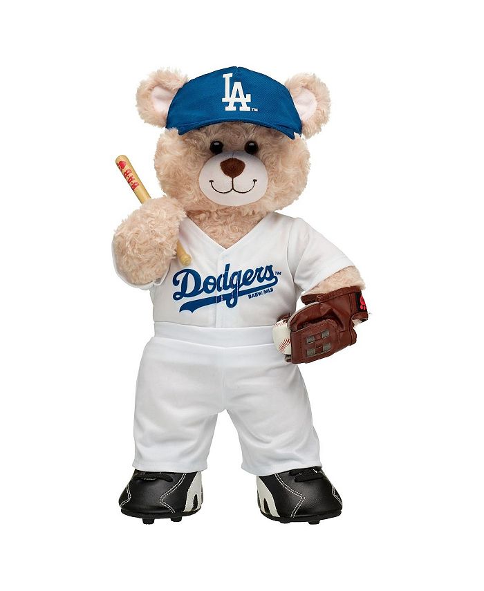 BuildABear Los Angeles Dodgers Happy Hugs Teddy Gift Set
