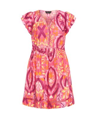 Women's Dallas Print Dress