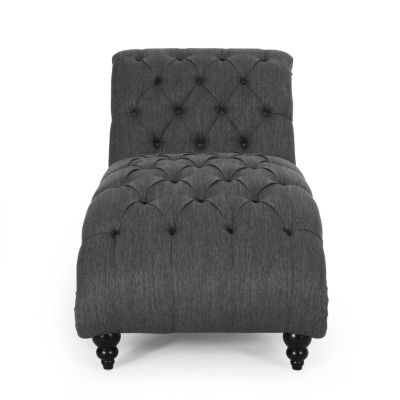 Streamdale Indulge in Comfort & Style Curved Button Tufted Stitched Lounge Chair