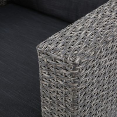 Streamdale Cozy Wicker Club Chairs with Durable Cushions