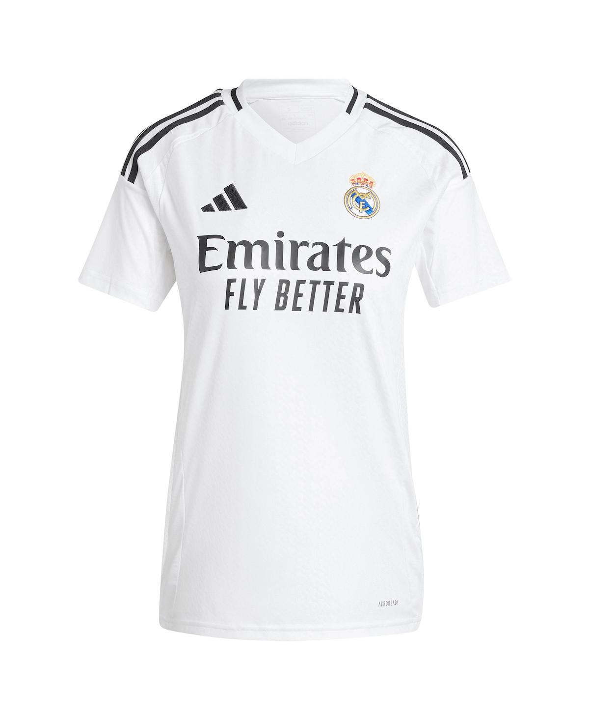 Adidas Women'sReal Madrid 2024/25 Home Replica Jersey - White