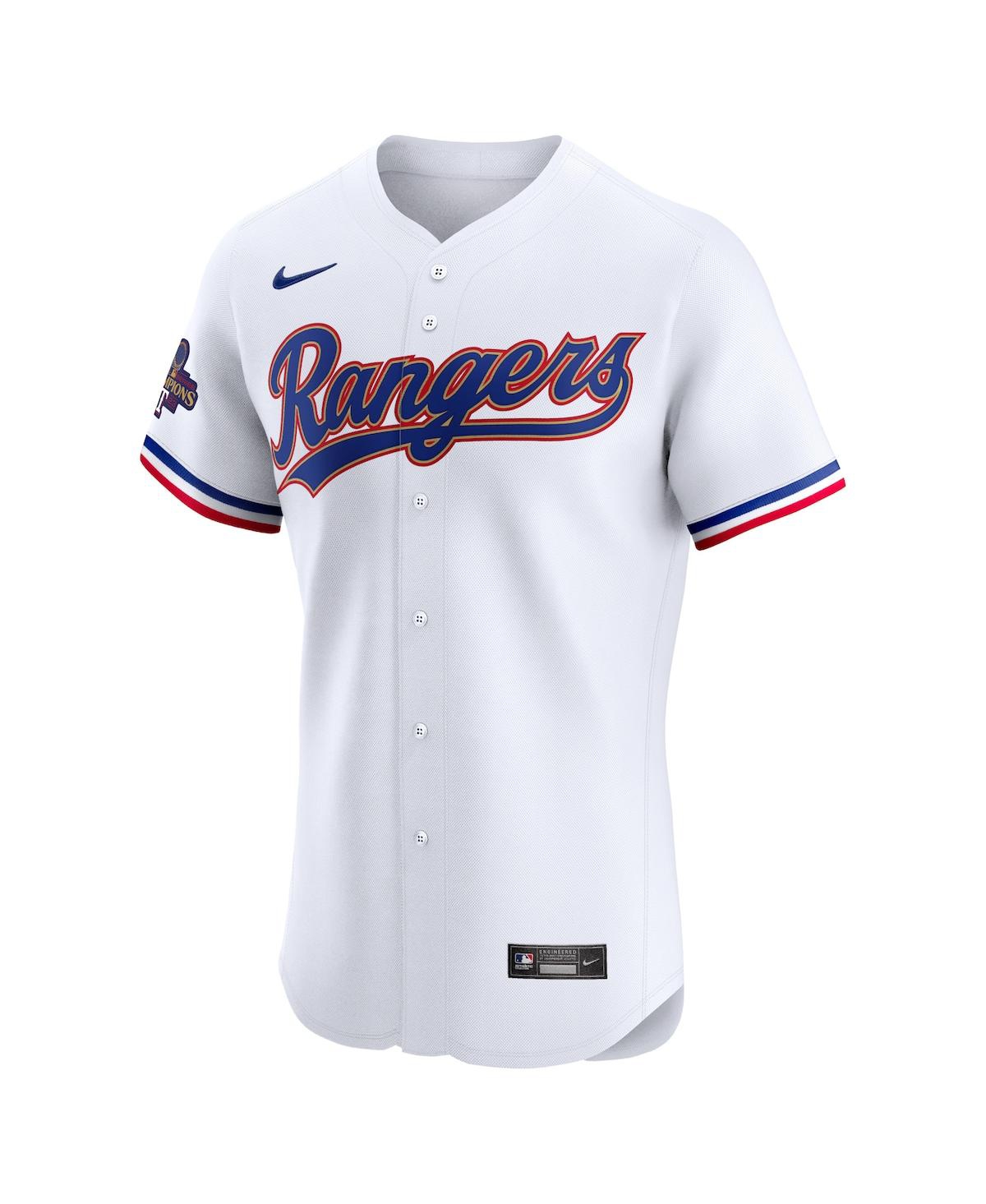 Nike Men's Max ScherzerTexas Rangers 2024 Gold Collection Elite Player Jersey - White