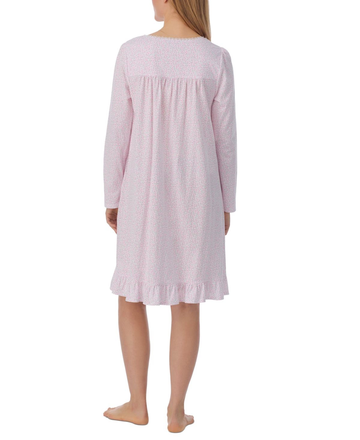 Eileen West Women's Cotton Ditsy Floral Nightgown