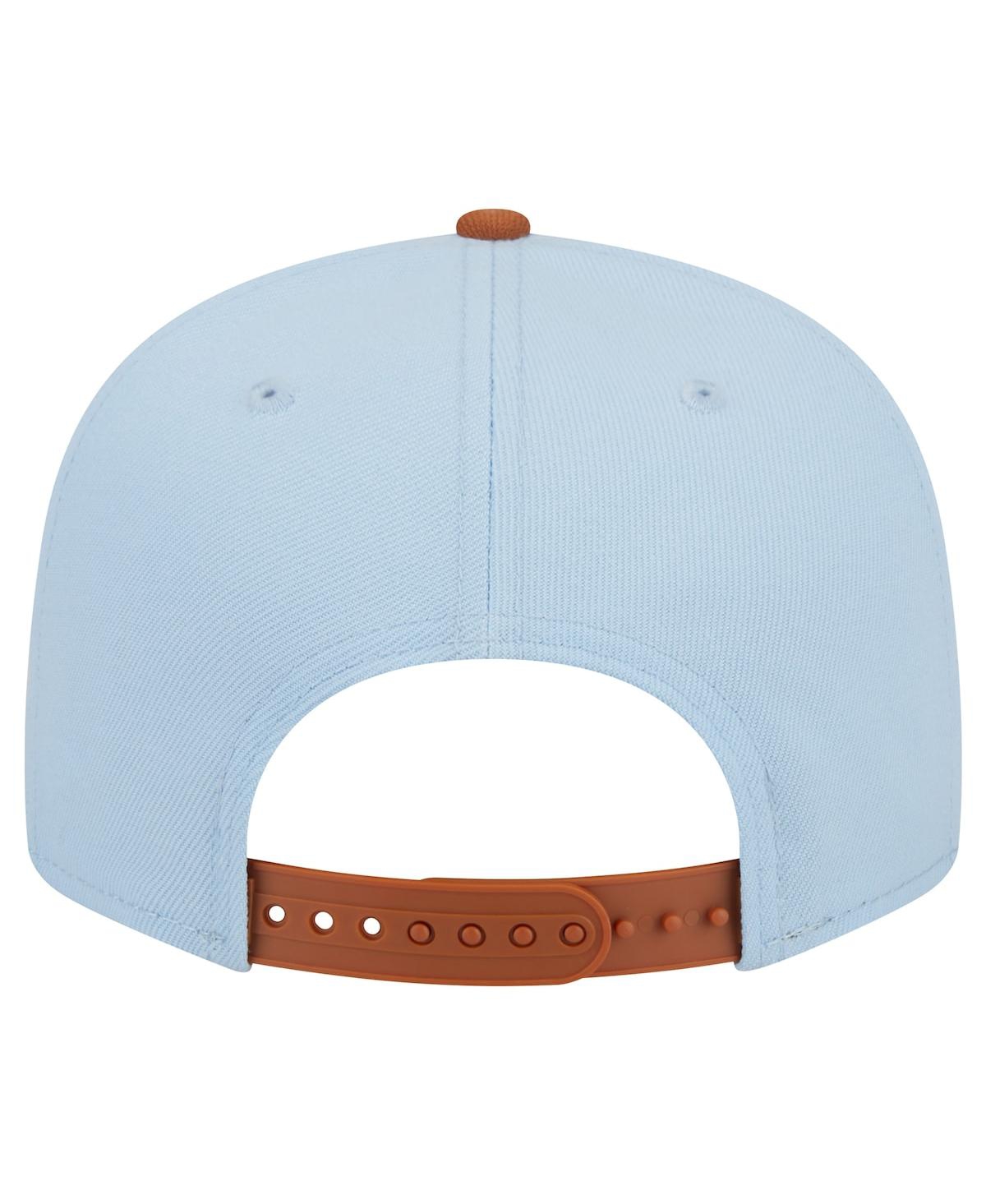 New Era Men'sNew York Yankees Spring Color Two-Tone 9FIFTY Snapback Hat - Light Blue