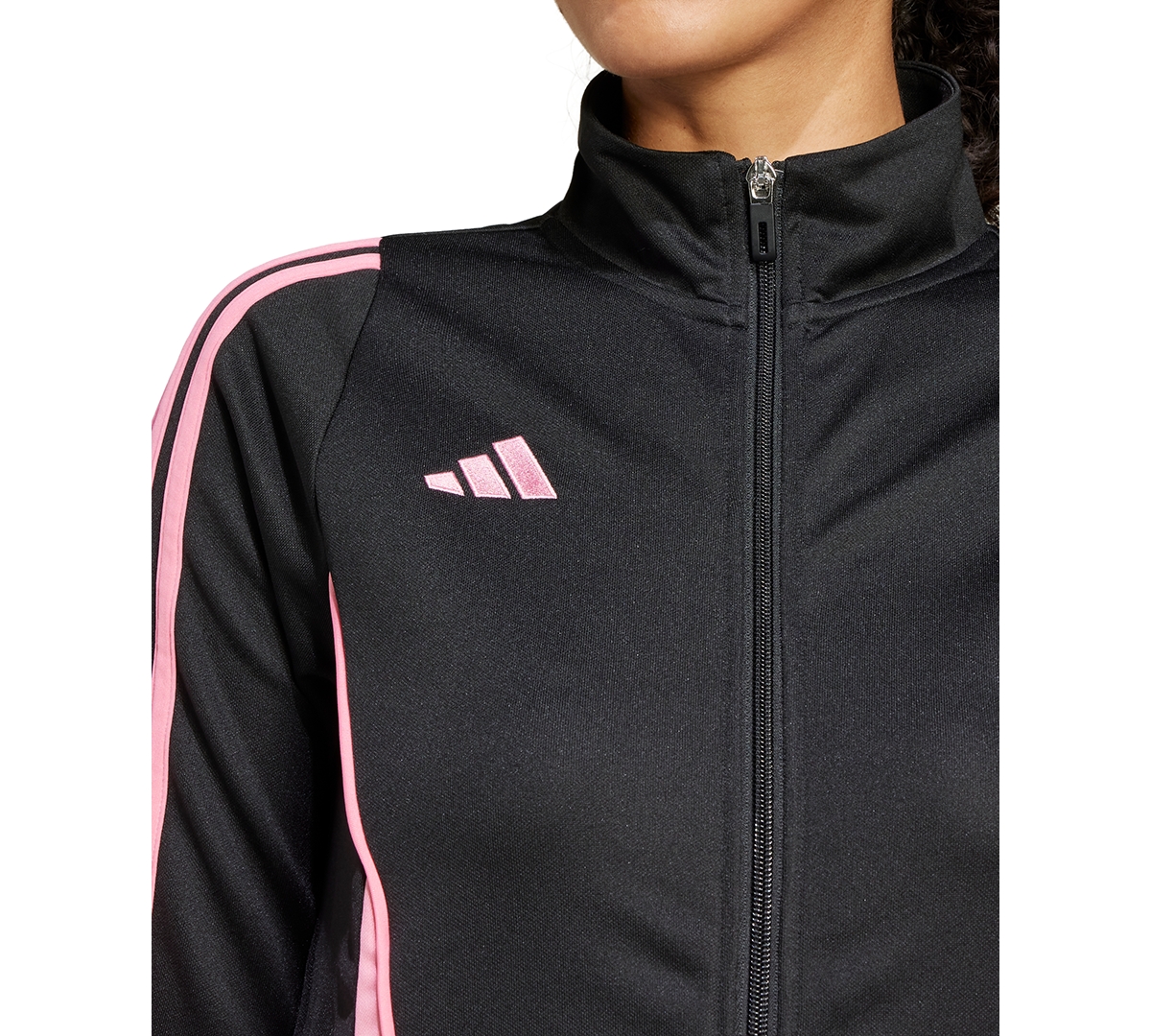 adidas Women's Tiro 24 Zip-Up Track Jacket -easy Pink