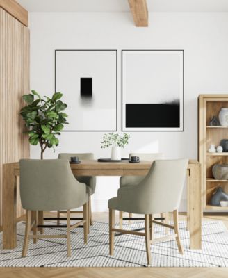 5pc Counter Height Dining Set (Davie Table & 4 Nelin Stools)