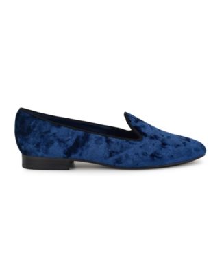 Women's Renold Velvet Slip-On Smoking Slipper