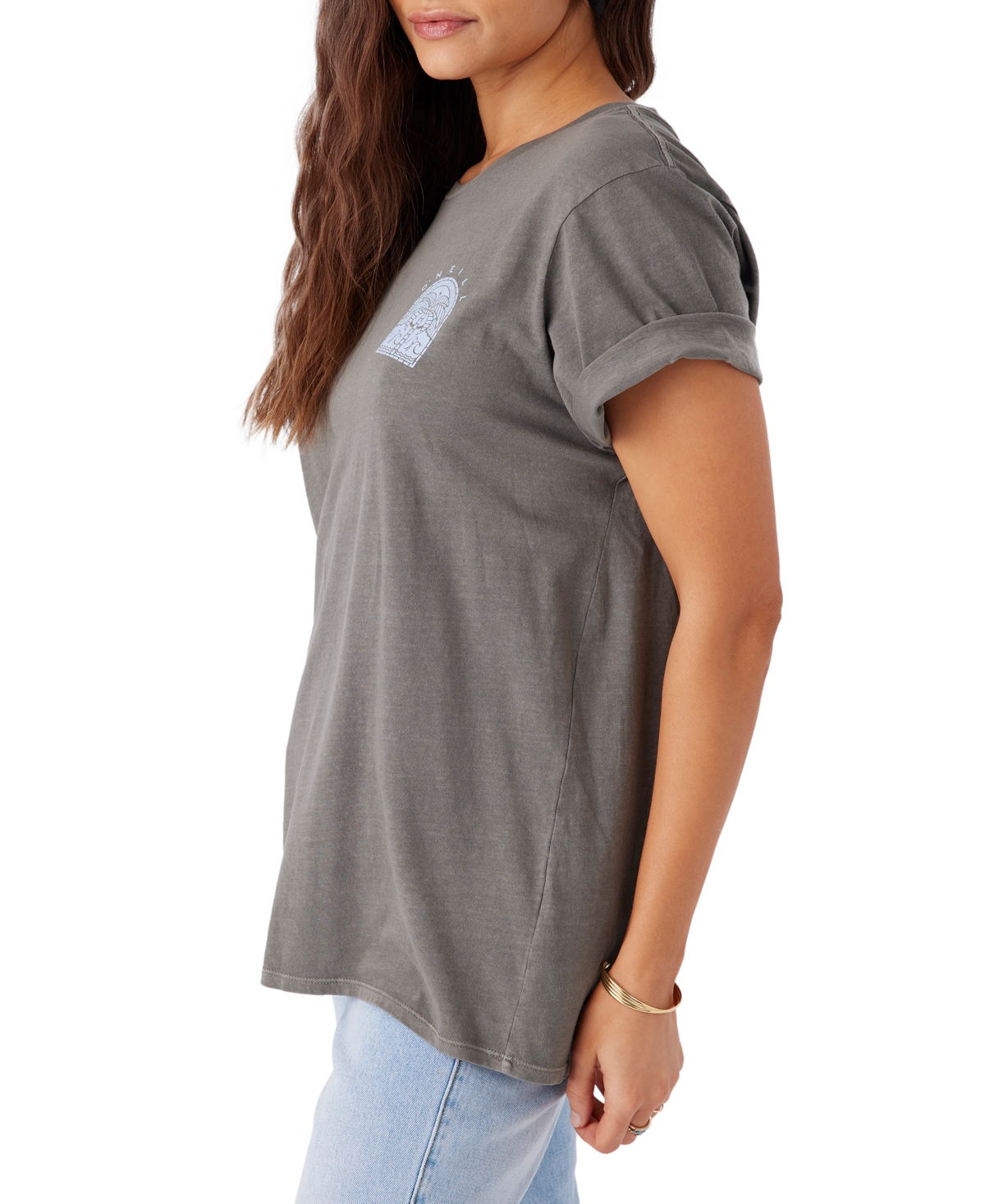 O'Neill Juniors' Coco Dreaming Graphic Print Cotton T-Shirt