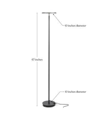 Sky Flux 67" LED Floor Lamp with 3 Color Temperature Options