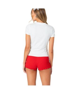 Women's Cherry Heart T Shirt