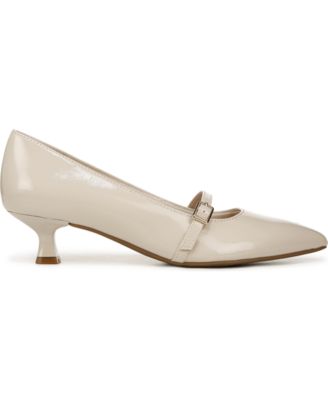 Women's Madelyn Mary Jane Pointed Toe Kitten Heel Pumps