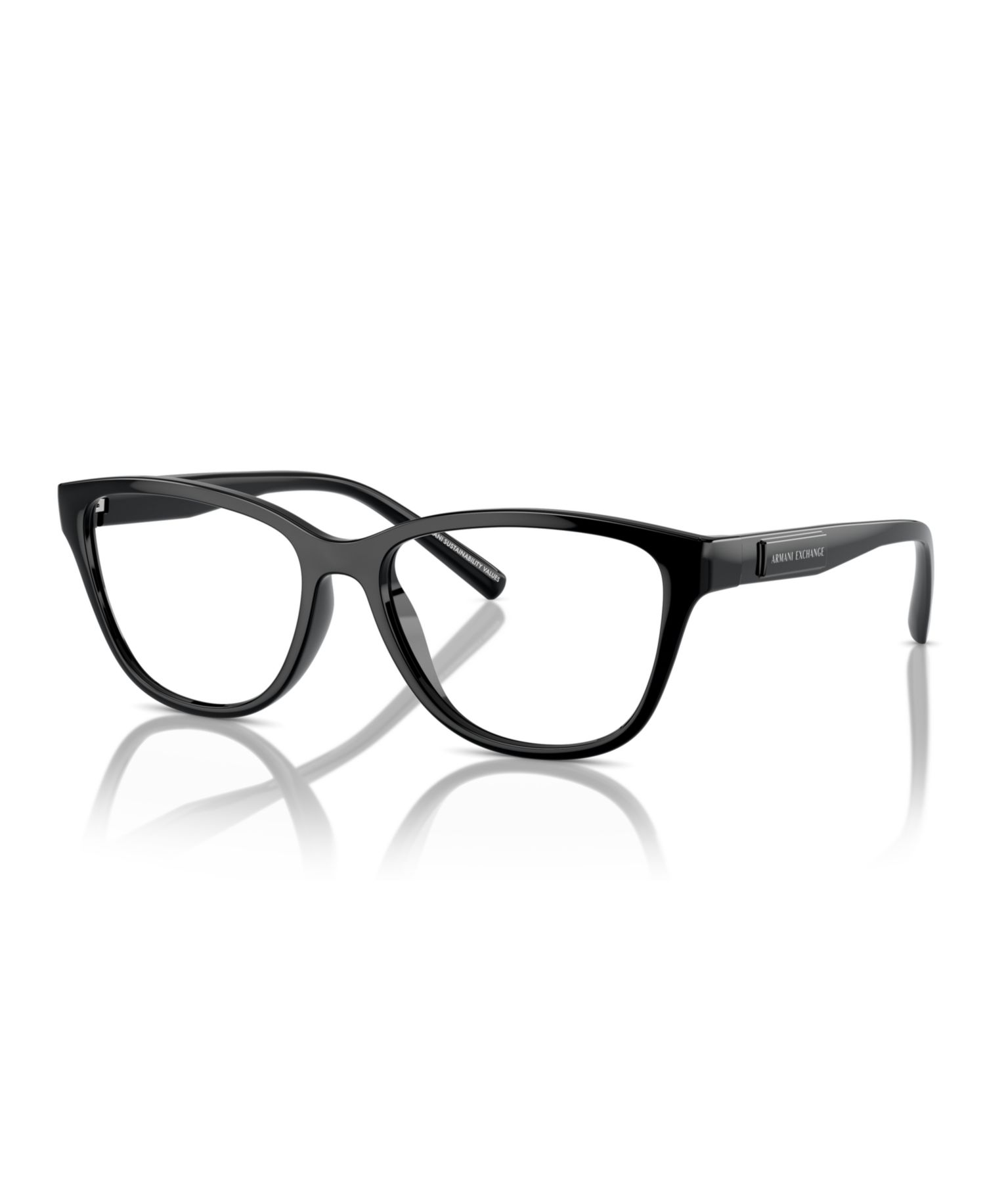 Woman Cat Eye Plastic AX3111U Eyeglasses