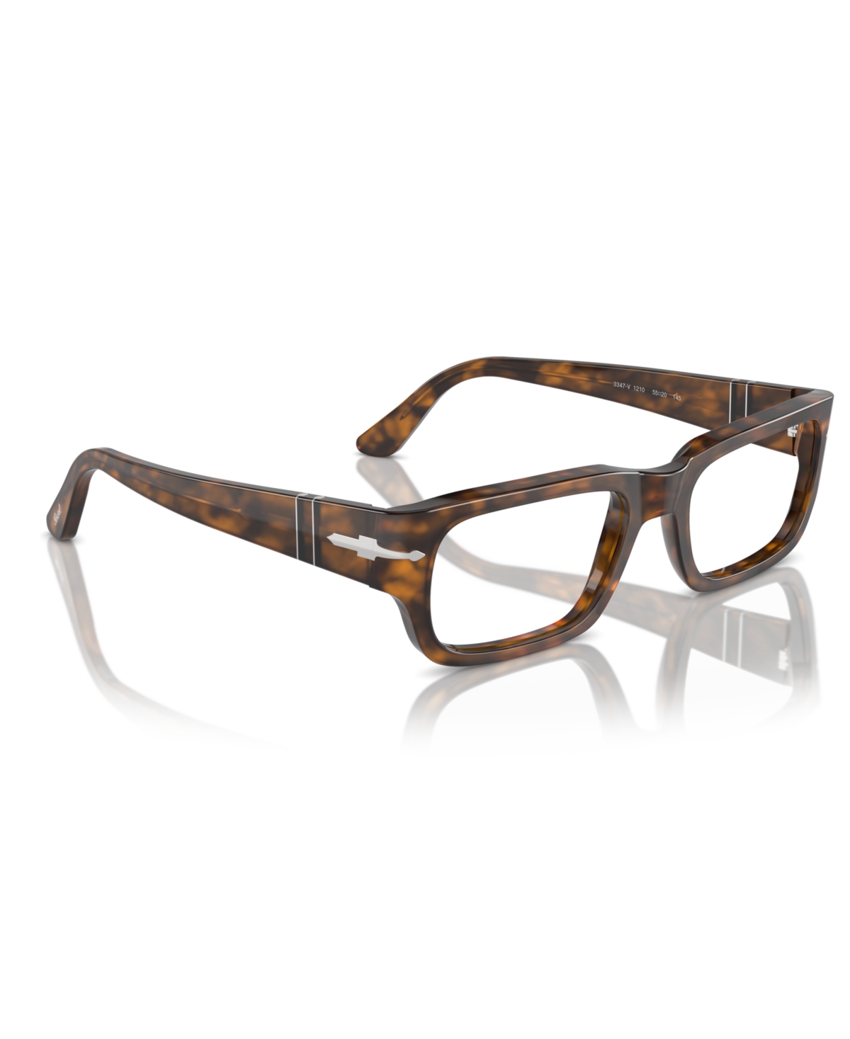 Persol Unisex Eyeglasses, O3347v In Brown Havana