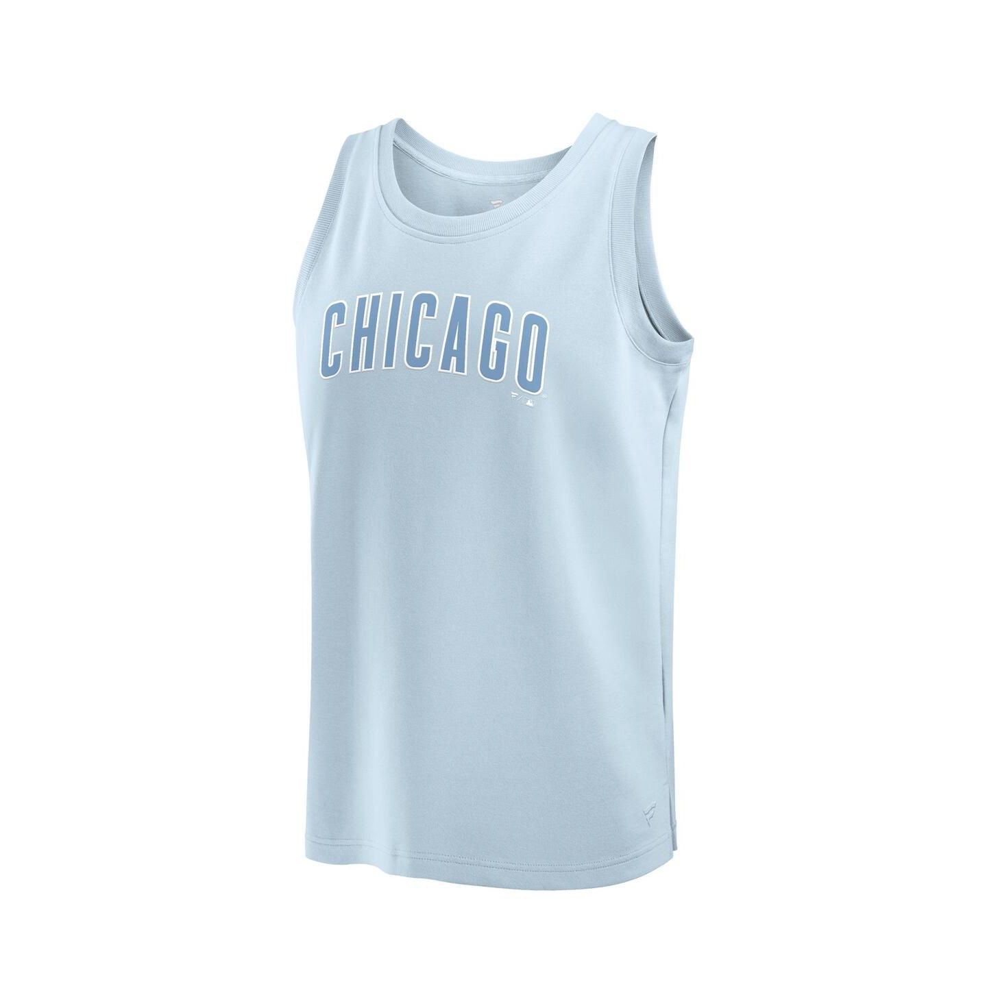 Мужской топ Fanatics Light Blue Chicago Cubs Elements — фото 3