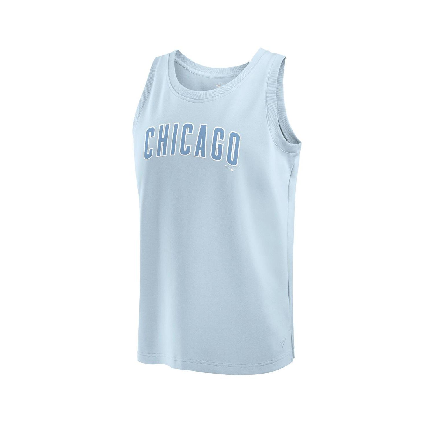 Men's Light Blue Chicago Cubs Elements Tank Top