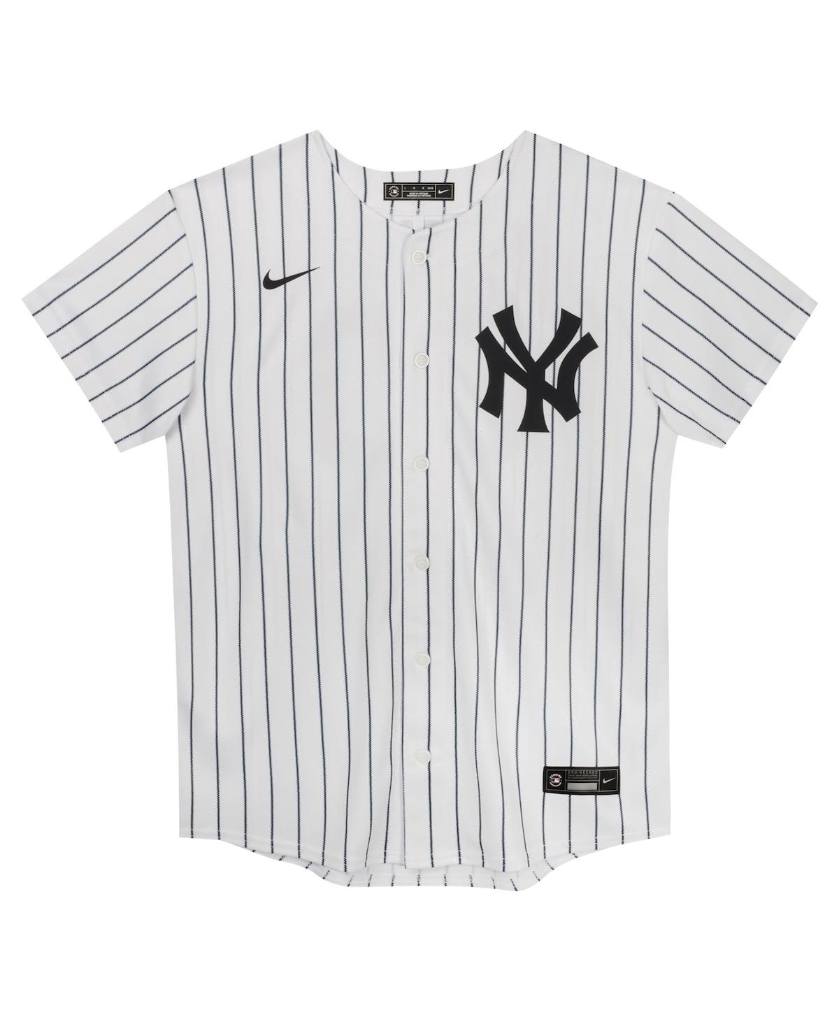 Nike Preschool Aaron JudgeNew York Yankees Home Game Jersey - White