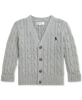 Polo Ralph Lauren - Baby Cotton Cable-Knit Cardigan