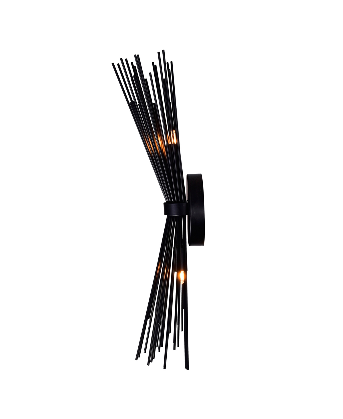 Shop Cwi Lighting Savannah 2 Light Wall Sconce In Black