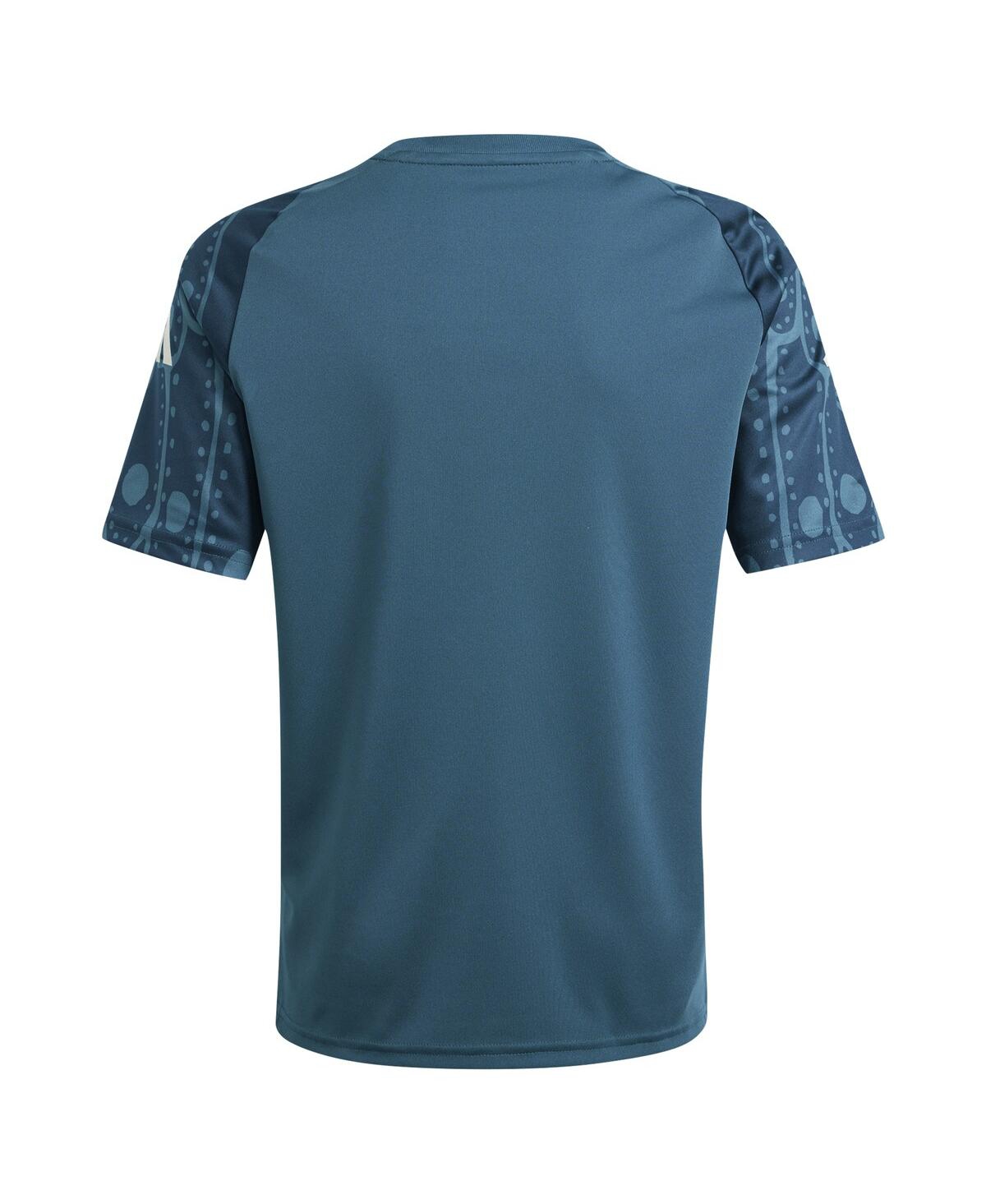 Adidas Big Boys and GirlsMexico National Team 2024 Pre-Match Top - Green
