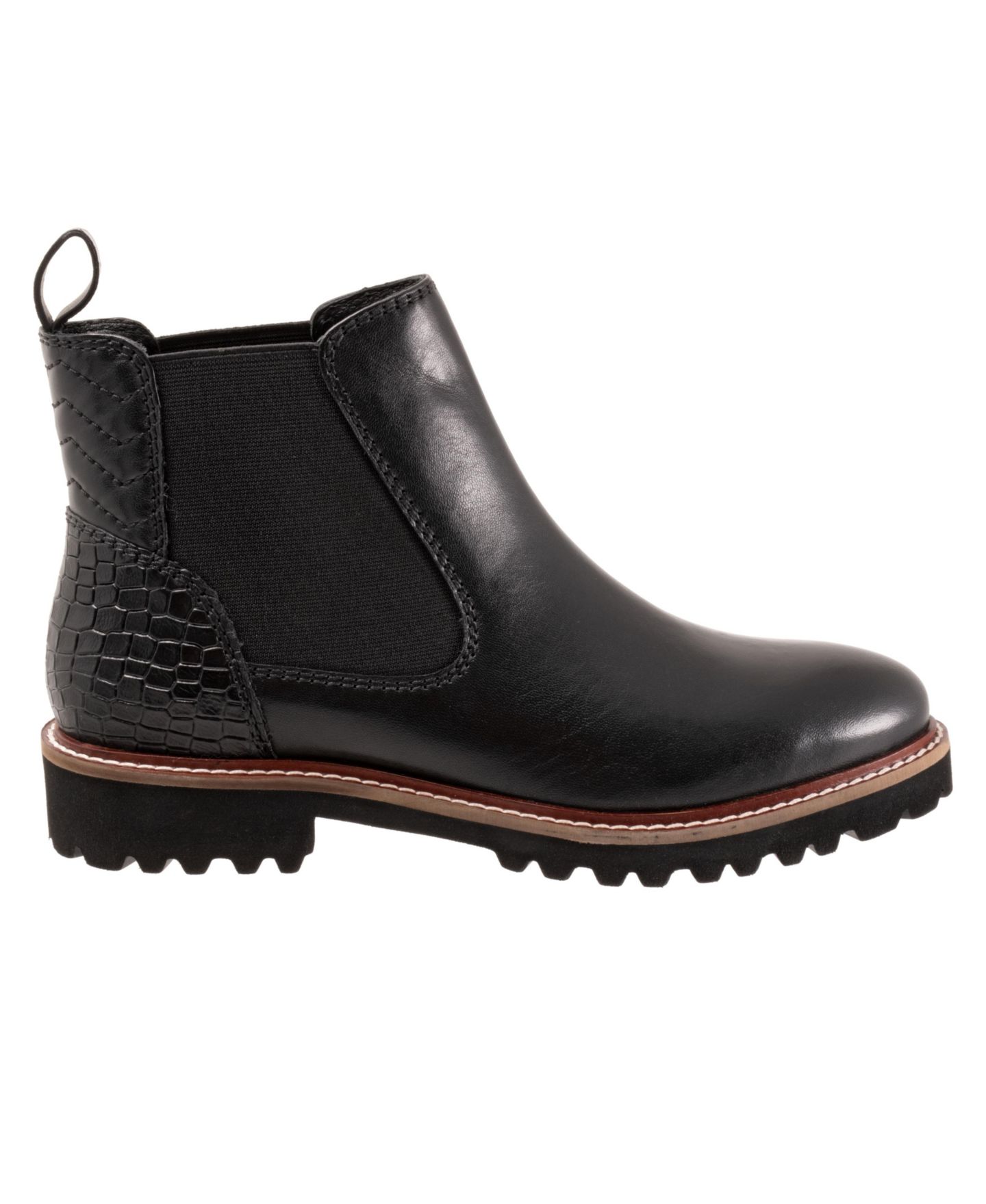 Женские ботинки SoftWalk Indy Boot, цвет: Чёрный — фото 2