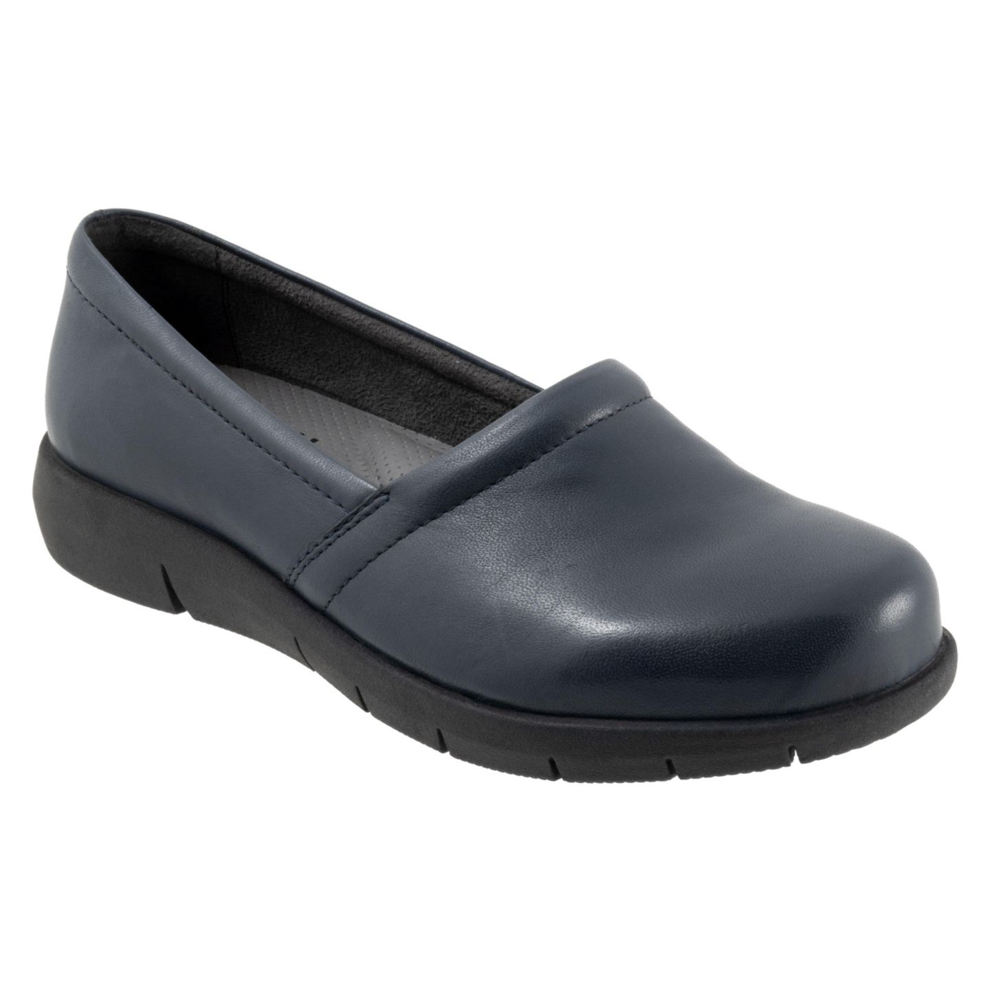 Женские сабо SoftWalk Adora 2.0 Clog, цвет: Тёмно-синий — фото 1