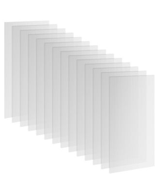 14 pc Twin-Wall Polycarbonate house Panels, 4' x 2' x 0.16"