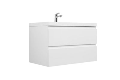 Floating Vanity with Premium Resin Sink 36"