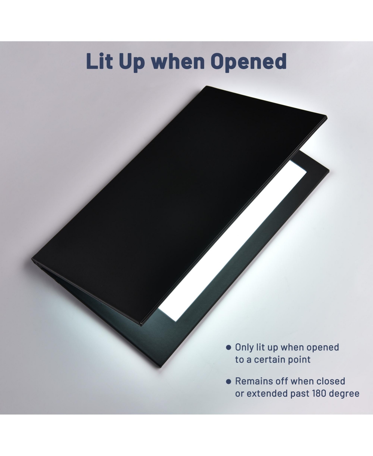 Yescom 4 Pack Led Backlit Menu Cover Leatherette Wine List Check Bill Holder 2 Panel 17