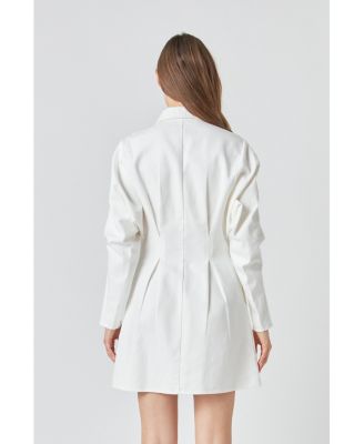 Women's Zip Up Mini Dress