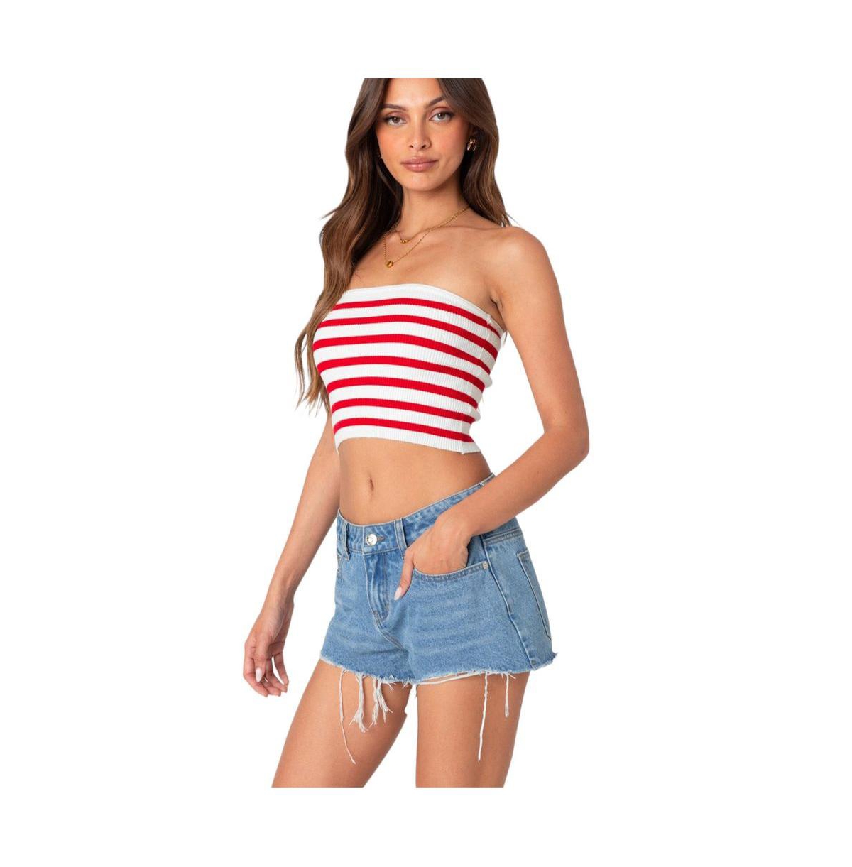 Edikted Women's Lexi Ribbed Tube Top