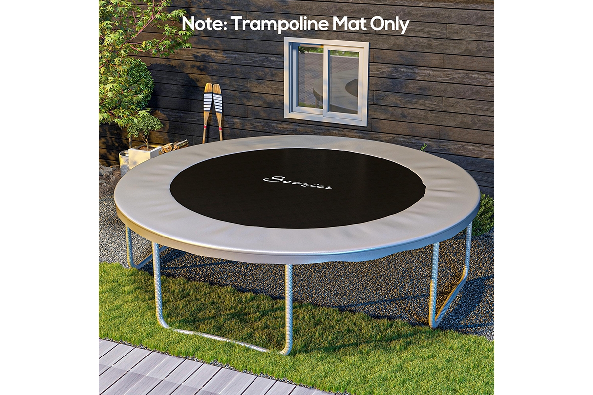 Soozier Trampoline Mat with 80 V-Hooks, Fits 14' Trampoline