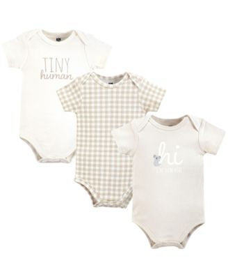 Soft Cotton Bodysuit Triple Pack