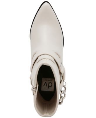 Women's Keeler Harness Moto Engineer Chain Heeled Boots