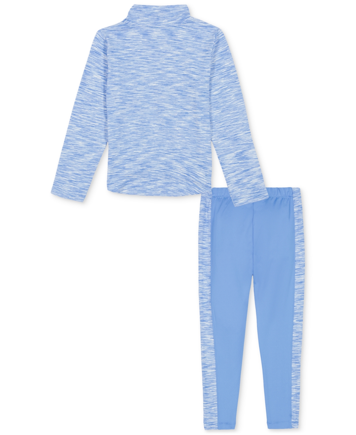 Under Armour Toddler & Little Girls Twisted 1/4-Zip Top & Leggings, 2 Piece Set