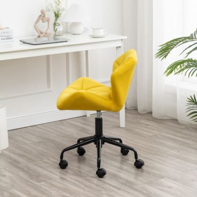 Streamdale Diamond Tufted Adjustable Swivel Office Chair