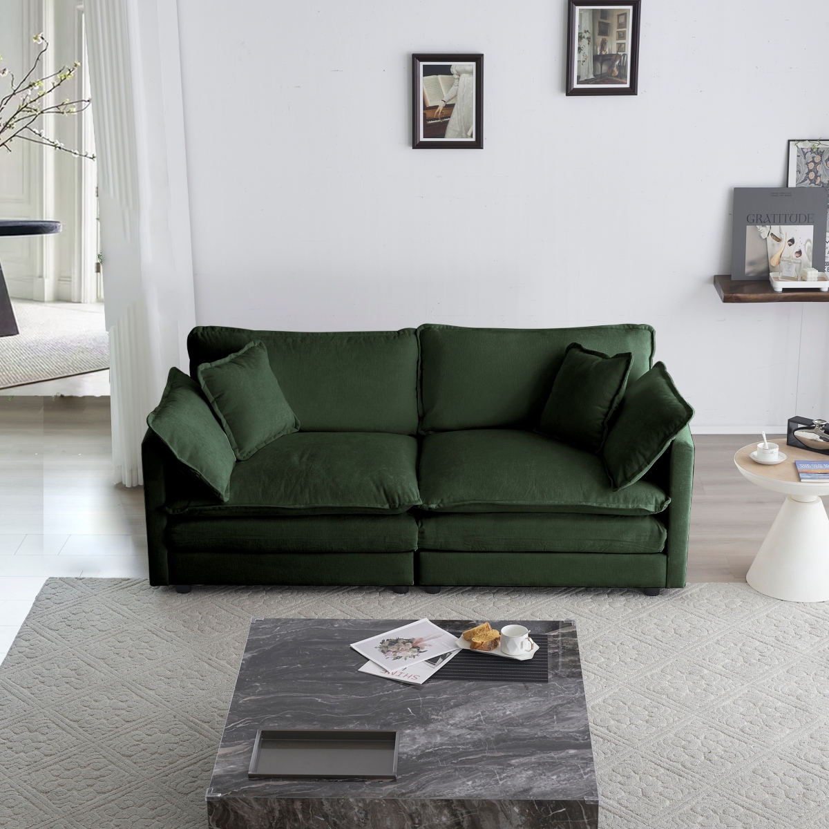 Streamdale Furniture Premium Chenille Modular Sofa with Adjustable Configurations and Premium Comfort