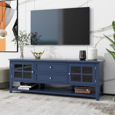 Modern Entertainment Center with Storage